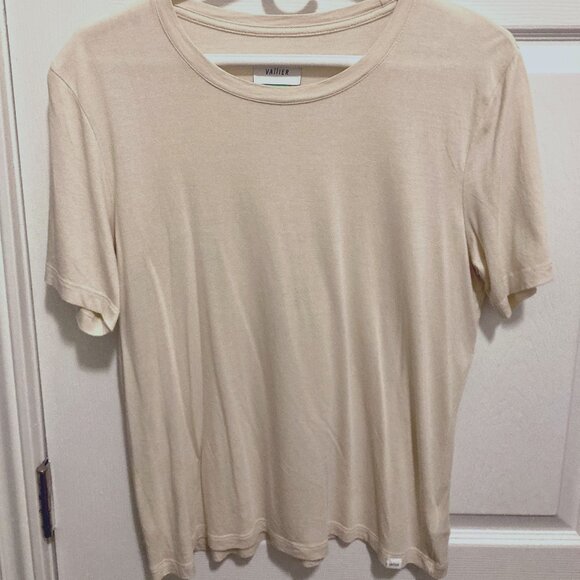 Women's Frelard Classic T-Shirt in Bone by Vallier, size L - Picture 1 of 5